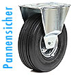 Bockrolle mit Superelastikrad 255x85mm