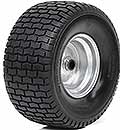 Pannenfestes PU-Rad 18x8.50-8 mit Rasentraktor-Profil und Rollenlager-Nabe