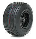 Luftrad mit Rillenprofil K-401 TL, Kunststoff-Felge aus PA6 GF20
